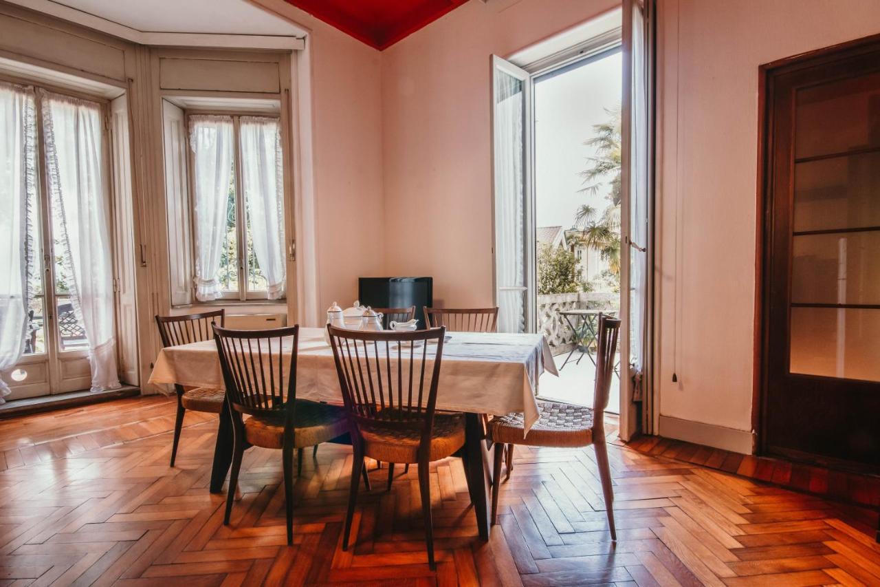 Library Apartment - Villa Candela Stresa Dış mekan fotoğraf