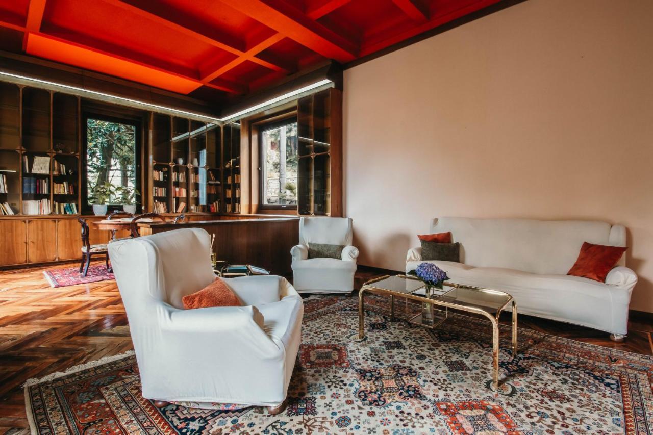 Library Apartment - Villa Candela Stresa Dış mekan fotoğraf
