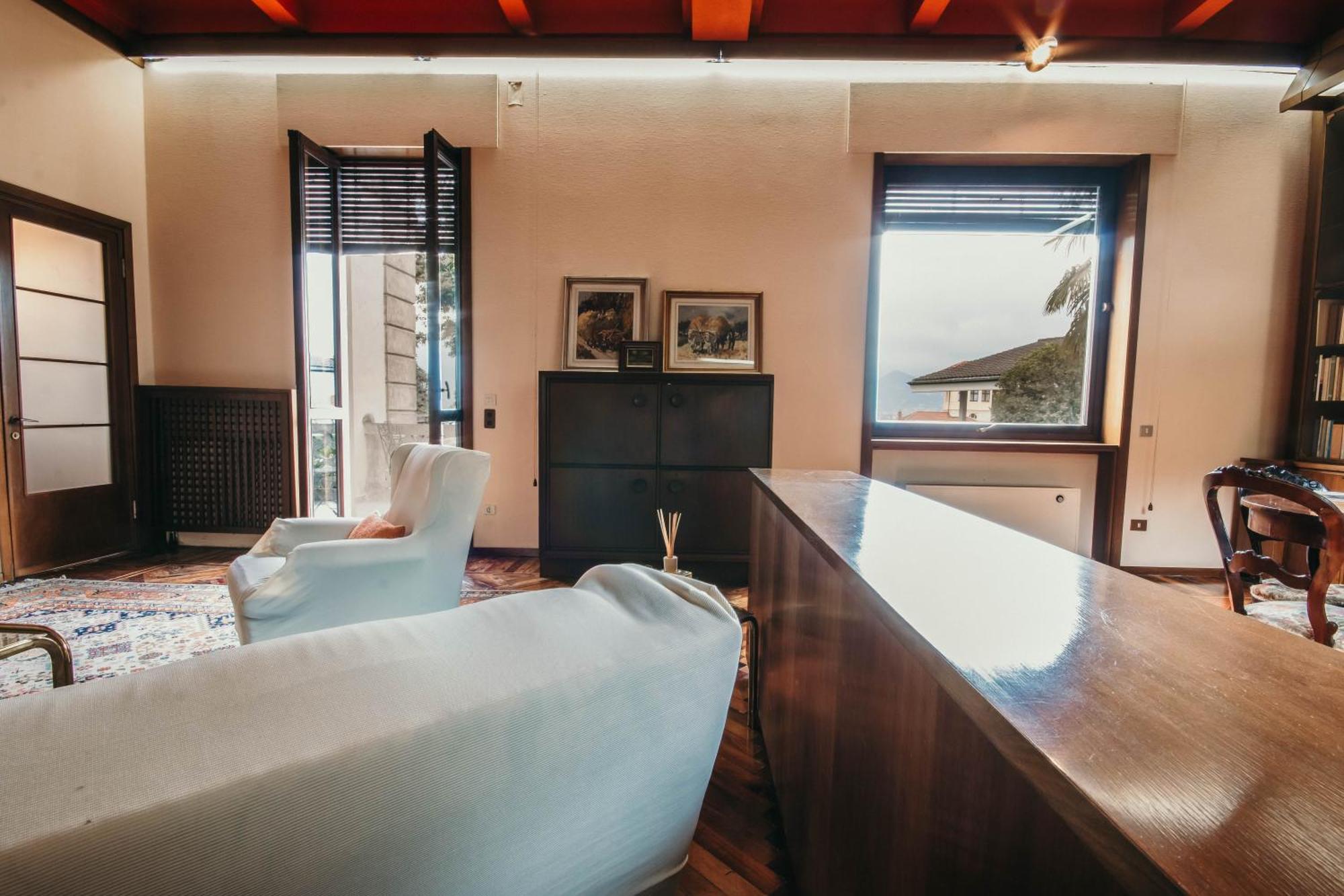 Library Apartment - Villa Candela Stresa Dış mekan fotoğraf